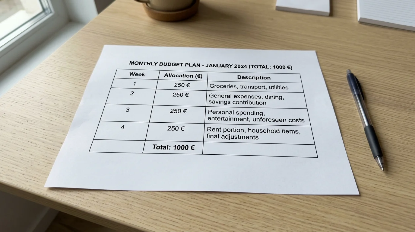 Einzahlungslimit-Planung für Futsal-Wettbudgets