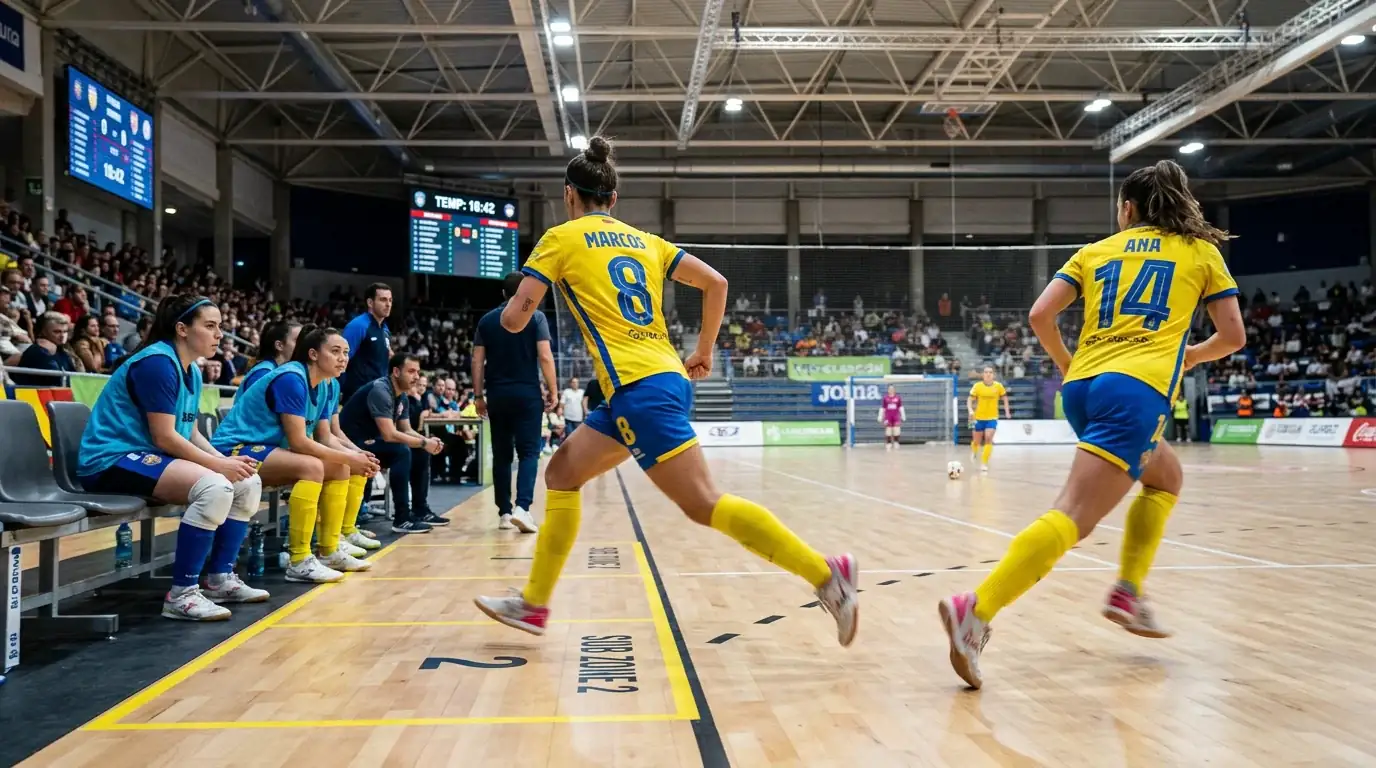 Fliegender Wechsel hält Tempo beim Futsal hoch