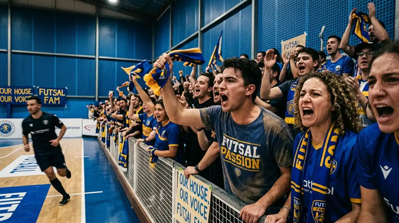 Akustik und Zuschauerdruck in der Futsal-Halle