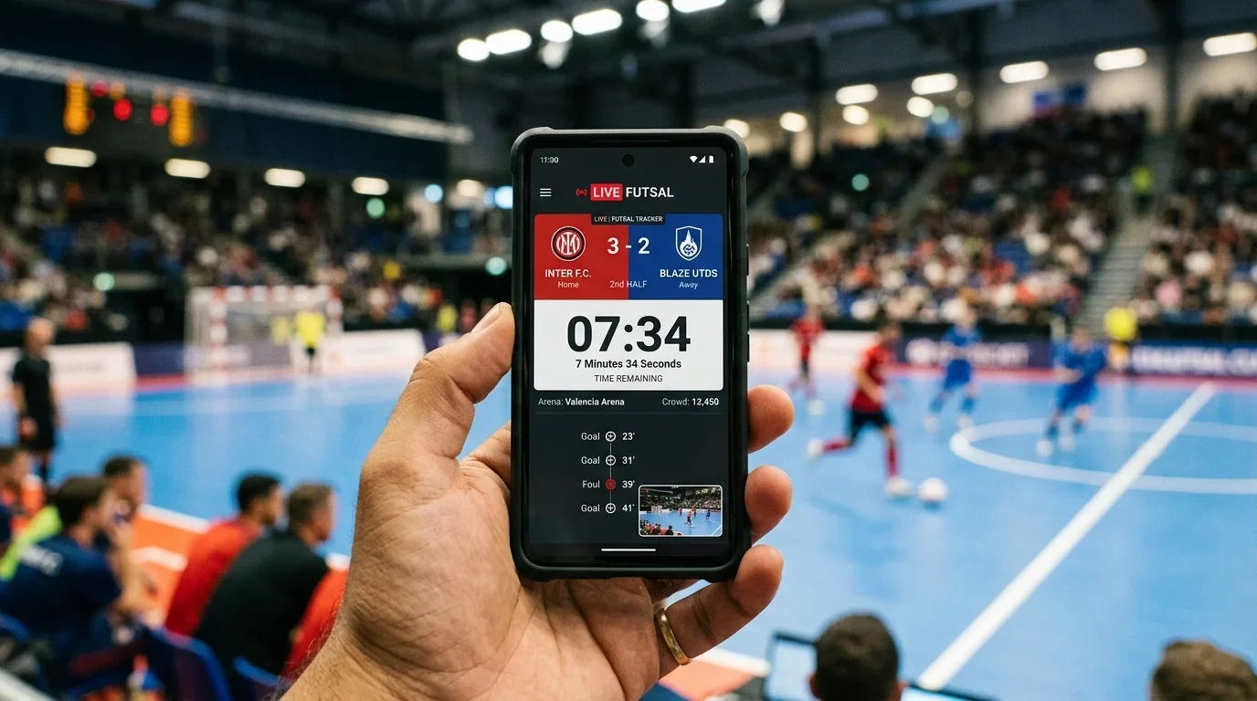 Planbare Restlaufzeit bei Futsal-Livewetten