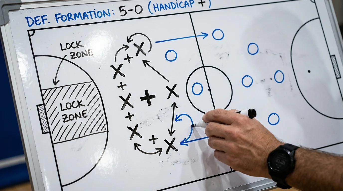 Strategische Nutzung von Plus-Handicap beim Futsal