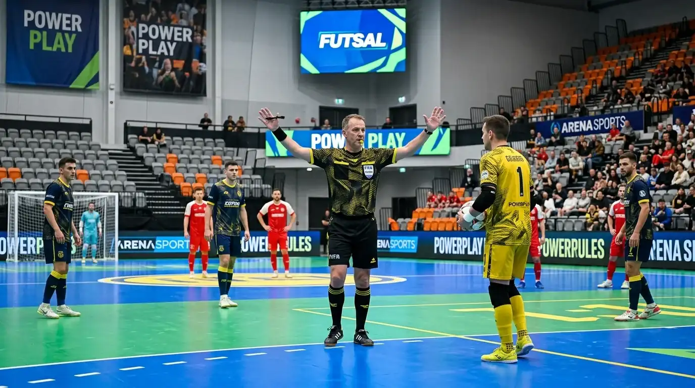 Regeln und Situationen beim Futsal Power Play