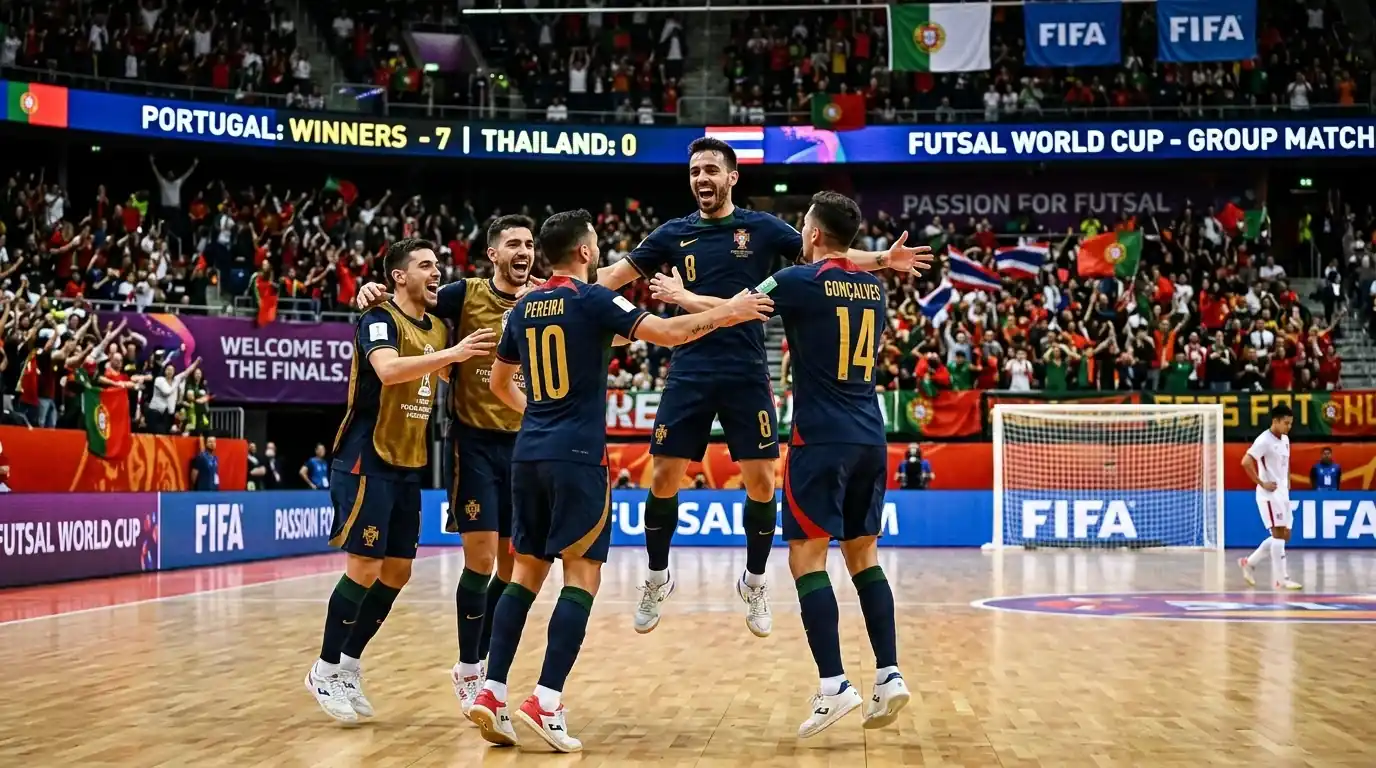 Leistungsunterschiede bei Futsal-WM Gruppenspielen
