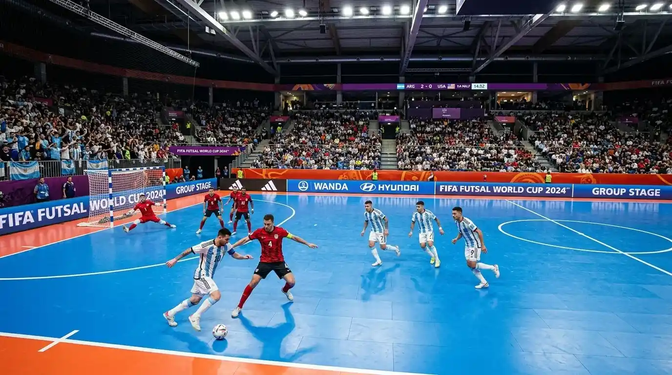 Tordifferenzen in der Futsal-WM Gruppenphase