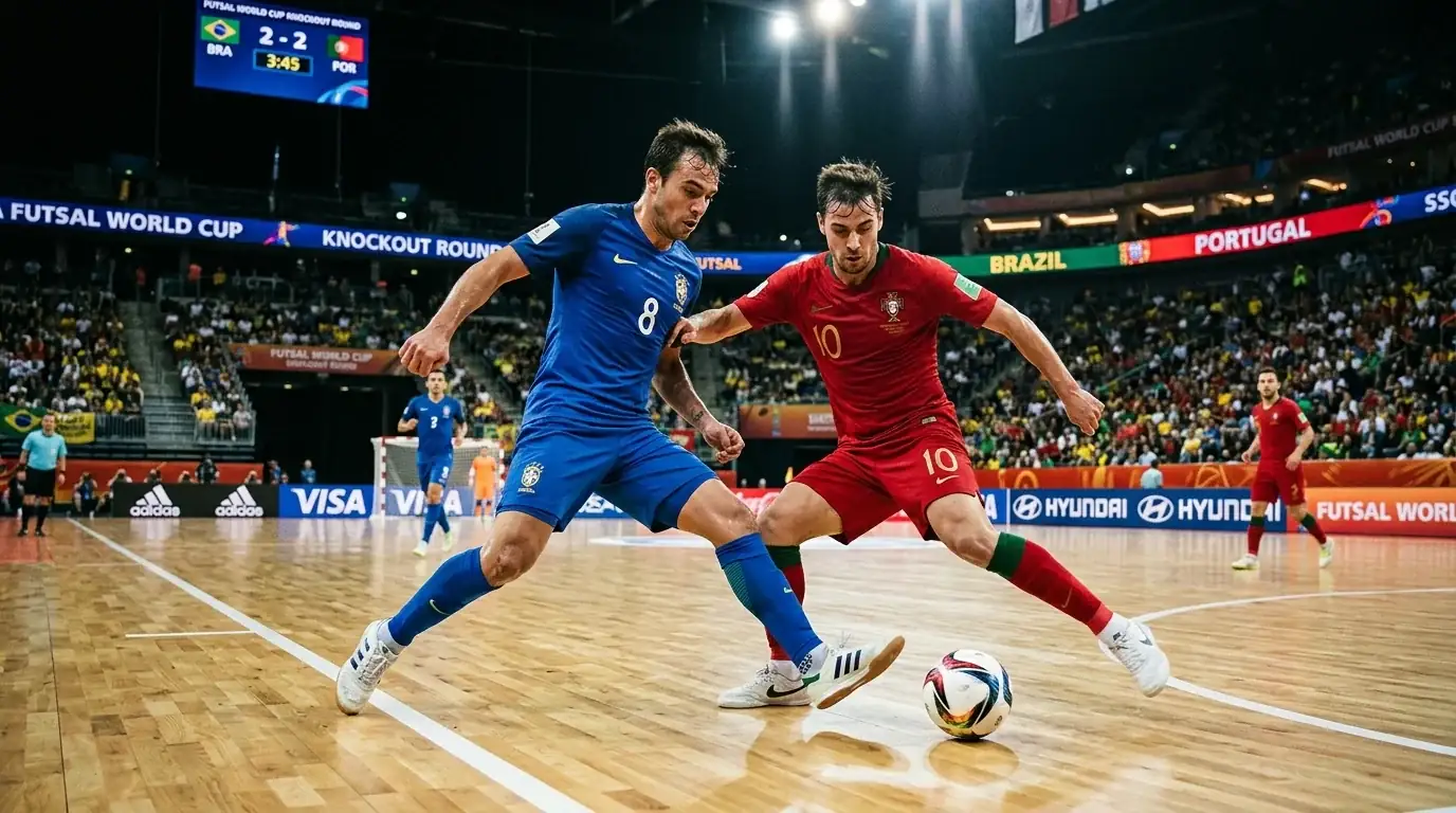 Enge K.o.-Rundenspiele bei der Futsal-WM