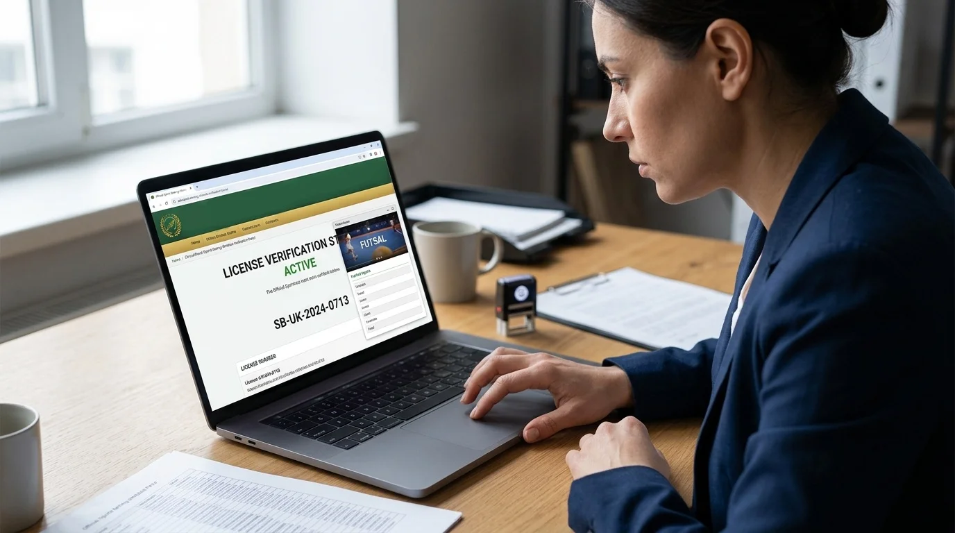Verifizierung legaler Futsal-Wettanbieter